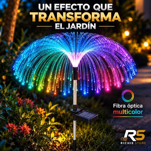 Lámparas Solares para Jardín Multicolor | Set de 2 - Imagen 3