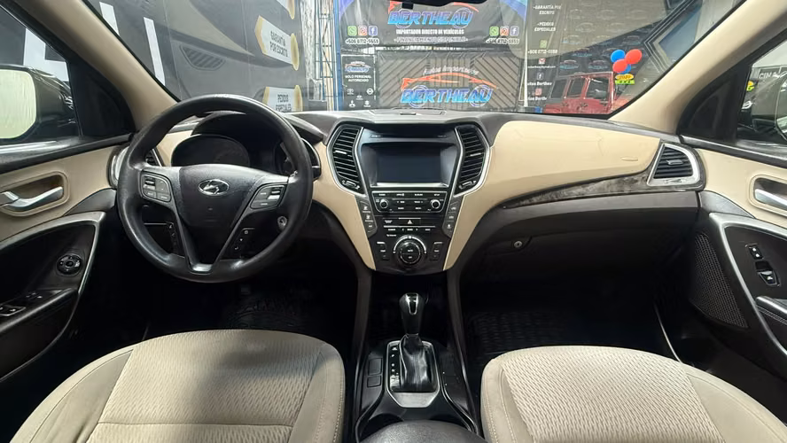 HYUNDAI SANTA FE GLS 2017 CAFÉ AUTOMÁTICO 4X4 - Imagen 3