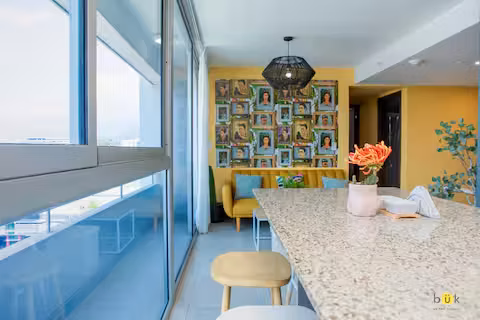 Apartamento amueblado 2 hab y 2 baños en Los Yoses, San Pedro - Imagen 2
