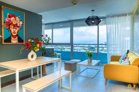 Apartamento amueblado 2 hab y 2 baños en Los Yoses, San Pedro - Imagen 3