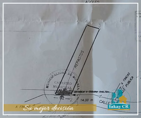 VENTA OPORTUNIDAD TERRENO RECTANGULAR ESPARZA - Imagen 9