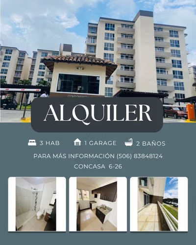 ¡VIVÍ EN CONCASA! APARTAMENTO EN ALQUILER – $950 - Imagen 1