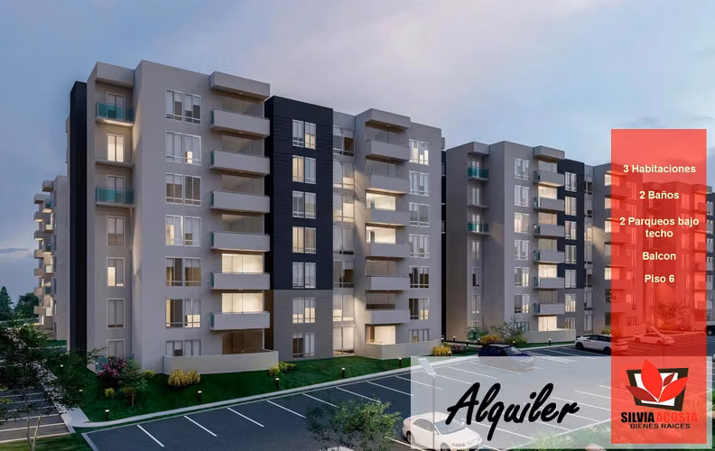 ALQUILER APARTAMENTO CURRIDABAT – 3 HABITACIONES