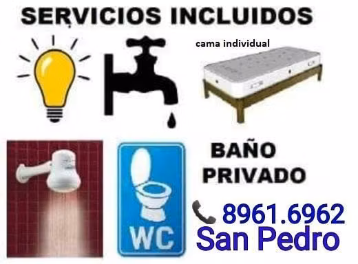 Habitación amueblada