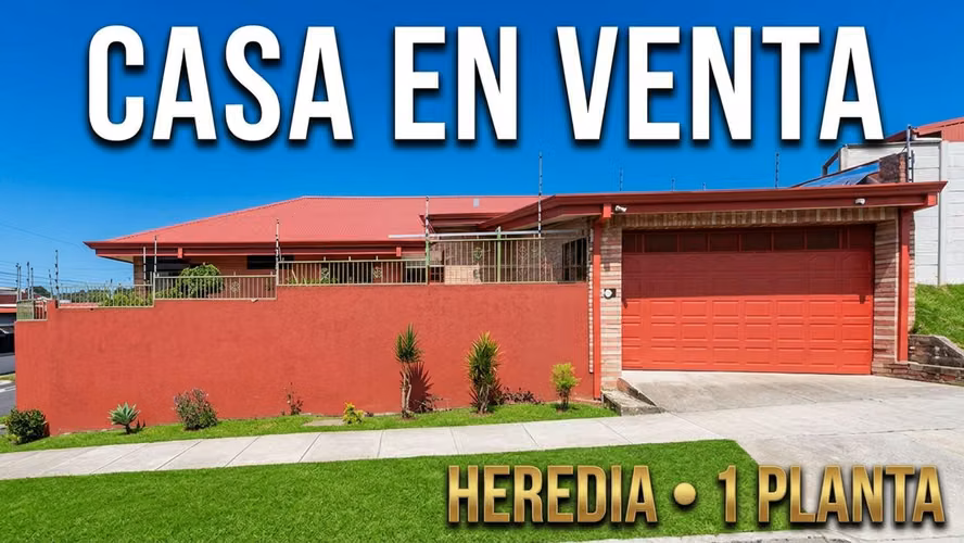 House for Sale in Mercedes Norte, Heredia - Spacious Single-Level with Private Jacuzzi