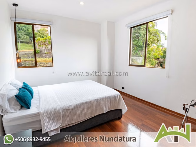 Apartamento amueblado de 3 habitaciones | Escazu