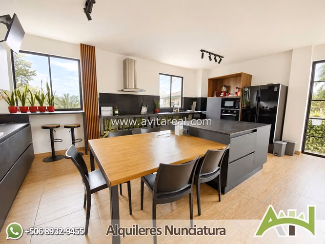 Apartamento amueblado de 3 habitaciones | Escazu