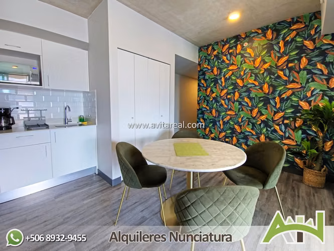 Apartamento amueblado de 2 habitaciones | Secrt Sabana