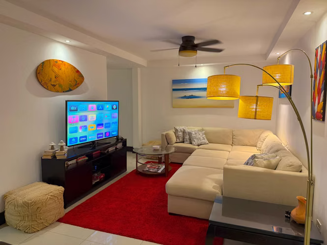 Venta Apartamento Amueblado 2 Hab | Condominio Del Río, Brasil de Santa Ana | 129 m² + 2 Parqueos