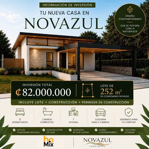 Pre-sale of house in Novazul condo in Alajuela