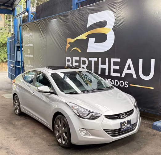 AUTOS BERTHEAU HYUNDAI ELANTRA LIMITED 2011 PLATEADO AUTOMÁTICO 
