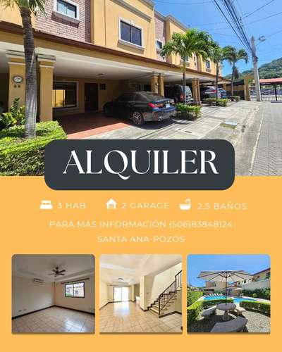 Alquiler de condominio en Pozos