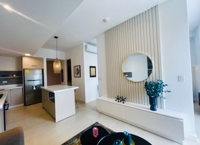 APARTAMENTO DE LUJO AMOBLADO 70M2 EN TORRE EN NUNCIATURA 