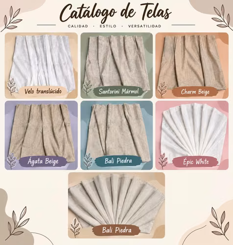 Cortinas de alta calidad