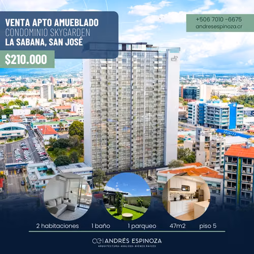 VENTA CONDOMINIO SKYGARDEN SABANA AE1303
