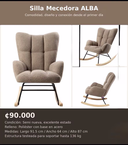 Silla Mecedora ALBA