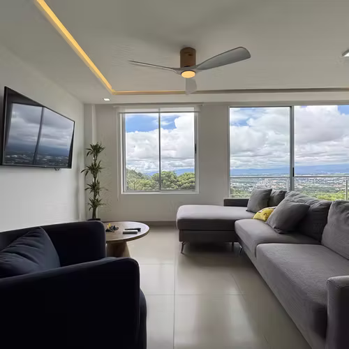 OPORTUNIDAD venta de apartamento tipo Penthouse Alto de las Palomas Santa Ana 2 habs vista