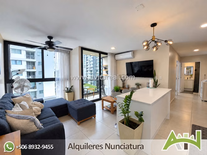 Apartamento amueblado en Rohrmoser | Sky Garden Nunciatura | AC - Imagen 5