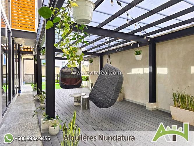 Apartamento amueblado en Rohrmoser | Sky Garden Nunciatura | AC - Imagen 10
