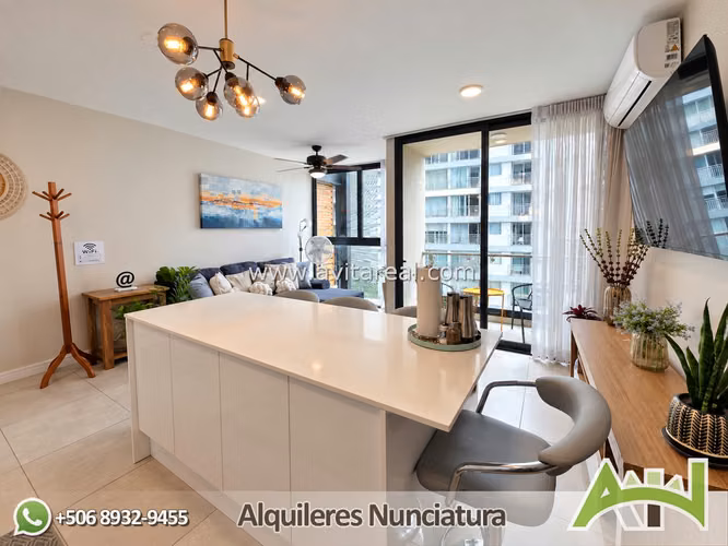 Apartamento amueblado en Rohrmoser | Sky Garden Nunciatura | AC - Imagen 3