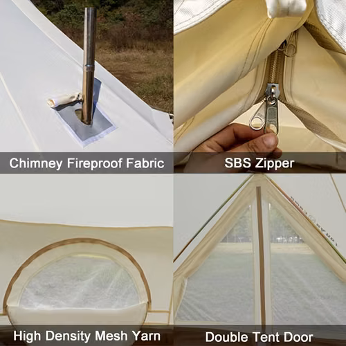 Remate Tienda Campaña Acampar Tipi Camping Usada Asch - Imagen 2