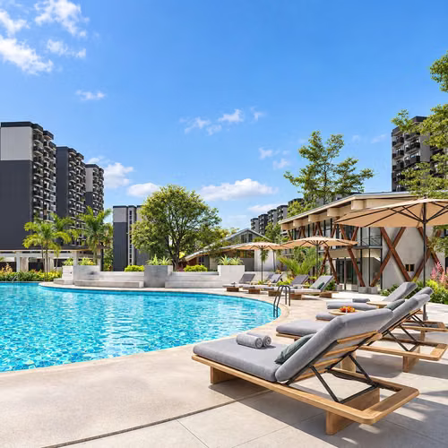 Alquiler de apartamento en Heredia Ulloa Condominio Khaya - piscina y áreas sociales premium