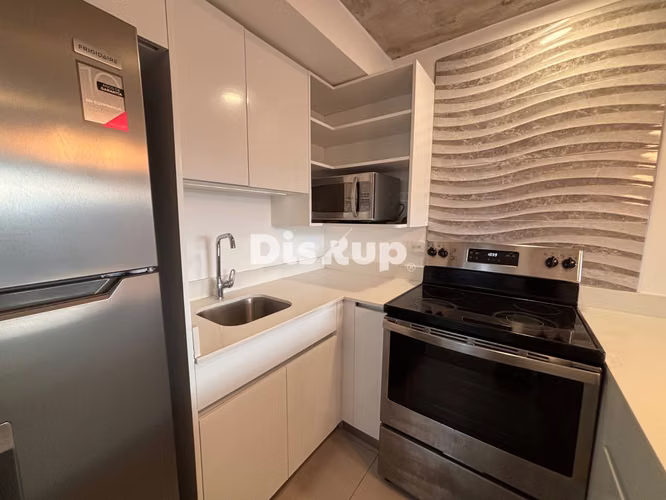 Alquiler de moderno apartamento de 2 hab. Condominio Khaya Curridabat