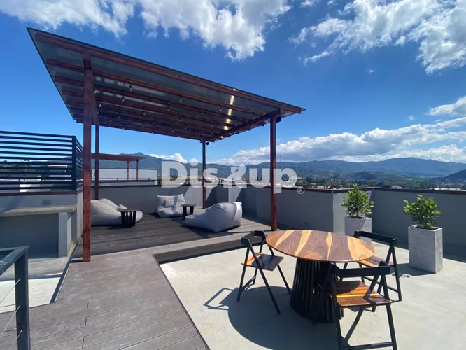Alquiler de moderno apartamento de 2 hab. Condominio Khaya Curridabat