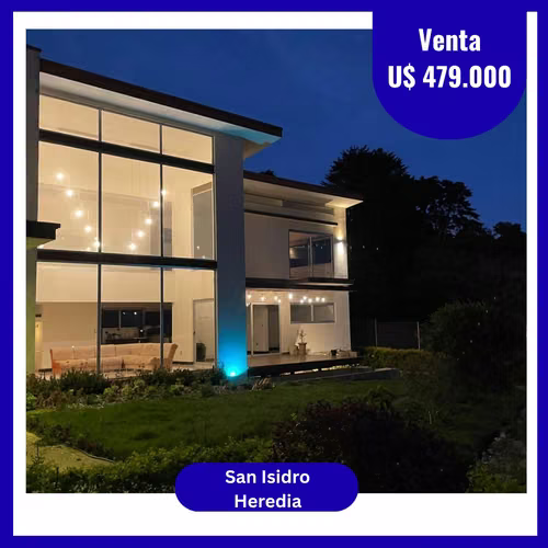 Casa moderna con Vista al GAM. San Isidro, Heredia 