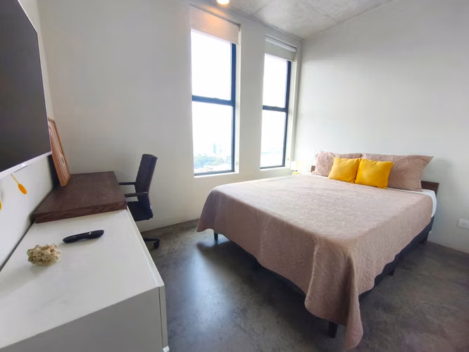 Amueblado, 1 hab, piso 22 con vista oeste, Urbn Escalante, coworking, piscina y gimnasio - Imagen 5