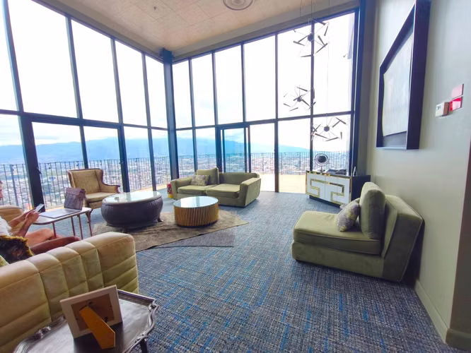 Amueblado, 1 hab, piso 22 con vista oeste, Urbn Escalante, coworking, piscina y gimnasio - Imagen 14