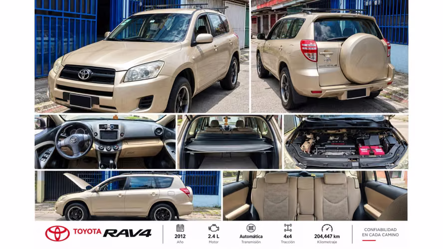 Toyota RAV4 2012 4x4 Automática 2.4 | Muy cuidada