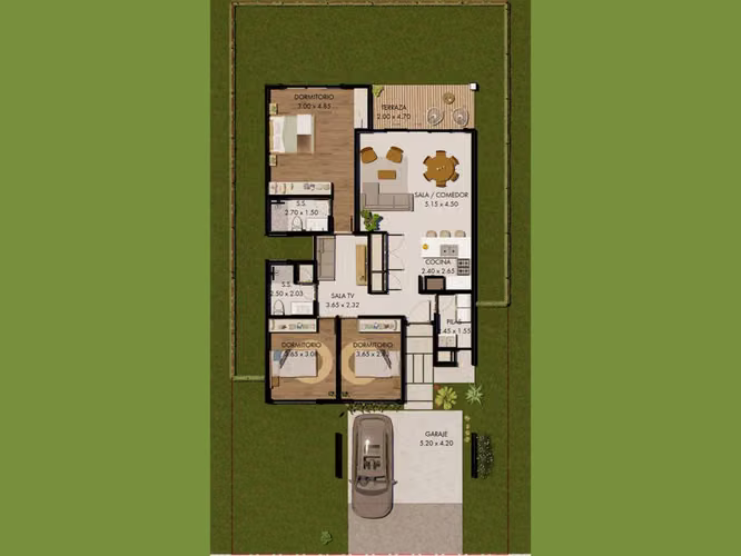 VENTA DE CASA NUEVA DE 1 NIVEL POR LOS REYES - Imagen 11