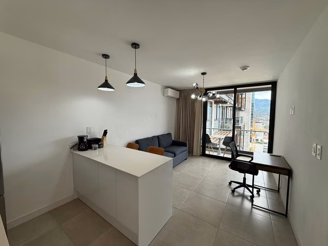 APARTAMENTO AMUEBLADO EN ALQUILER - SKY GARDEN NUNCIATURA 