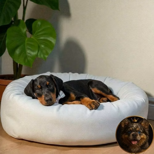 Cachorro DOBERMAN TADICIONAL NEGRO FUEGO & CHOCOLATE disponible - Imagen 6