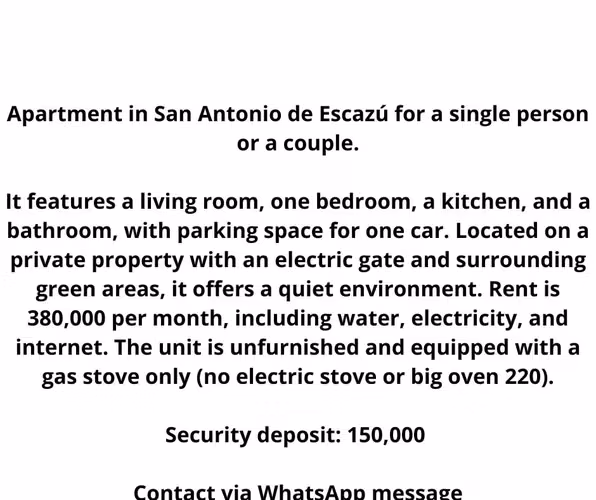 Apartamento en San Antonio de Escazu con vista al valle central - Imagen 15