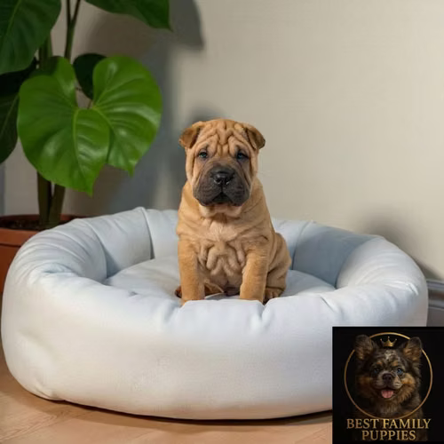 Cachorro SHAR PEI PELO CORTO TRADICIONAL disponible - Imagen 8
