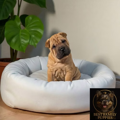 Cachorro SHAR PEI PELO CORTO TRADICIONAL disponible - Imagen 7