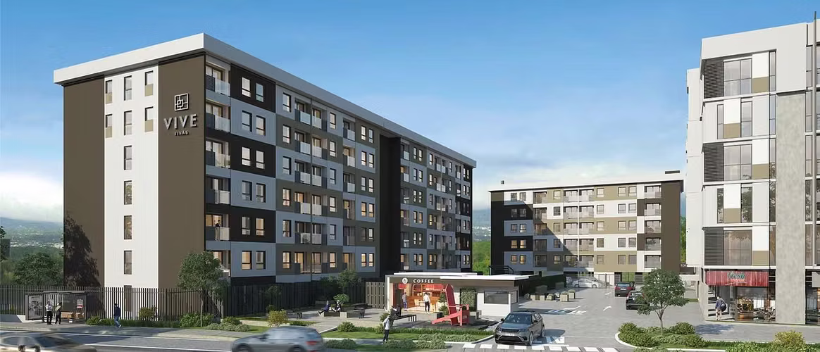 Apartamento Tipo Estudio Amueblado en Vive Tibás | Incluye Línea Blanca + Parqueo y Bodega - Imagen 1