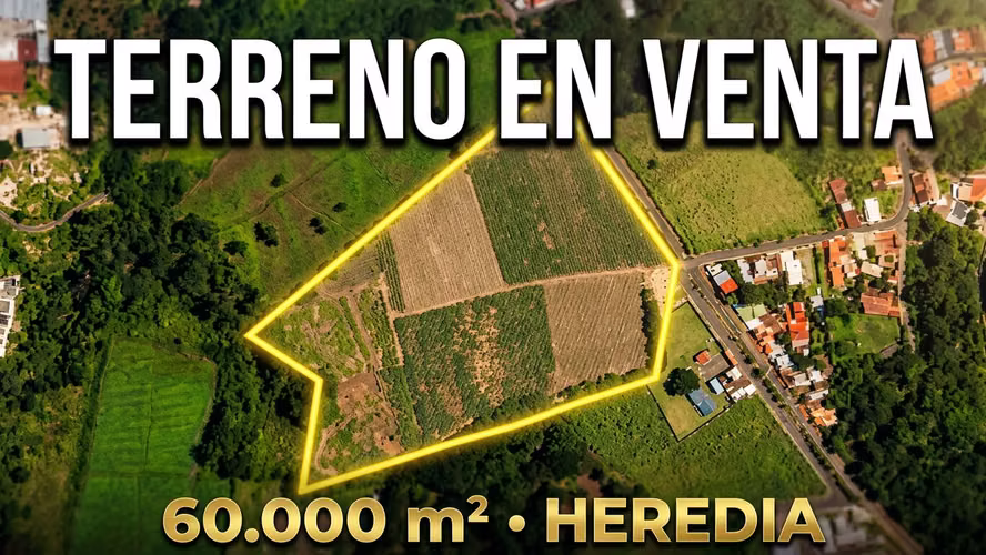 Terreno en Venta para Desarrollo Mixto en San Pablo de Heredia – 6 ha. Para Inversionistas  - Imagen 1