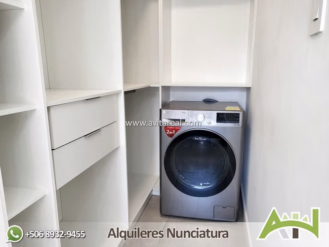 Apartamento amueblado en Sky Garden con AC
