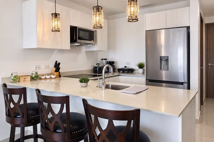  Apartamento amueblado en alquiler – Bambú Rivera, Tibás  - Imagen 3