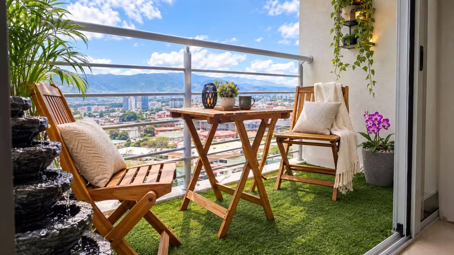  Apartamento amueblado en alquiler – Bambú Rivera, Tibás  - Imagen 2