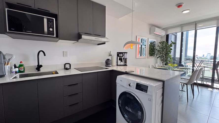 Se Alquila apartamento 1 hab/2 baños, amueblado en Bö Escalante, San José (AD) - Imagen 3