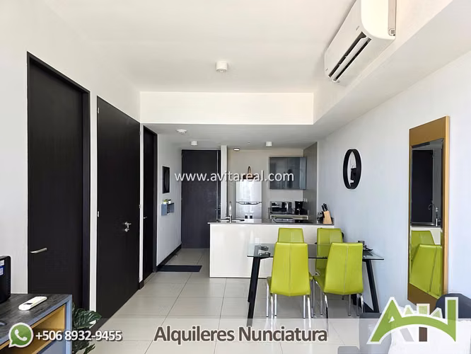 Apartamento amueblado de 1 habitacion | Torre Rohrmoser - Imagen 7