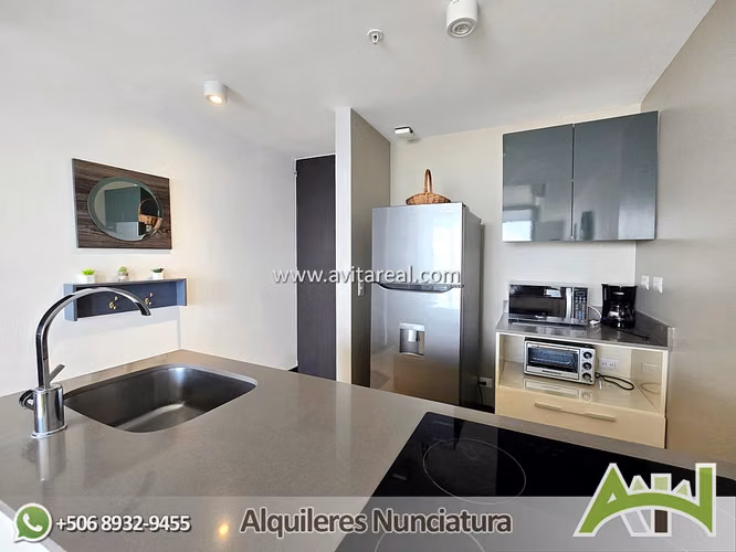 Apartamento amueblado de 1 habitacion | Torre Rohrmoser - Imagen 9