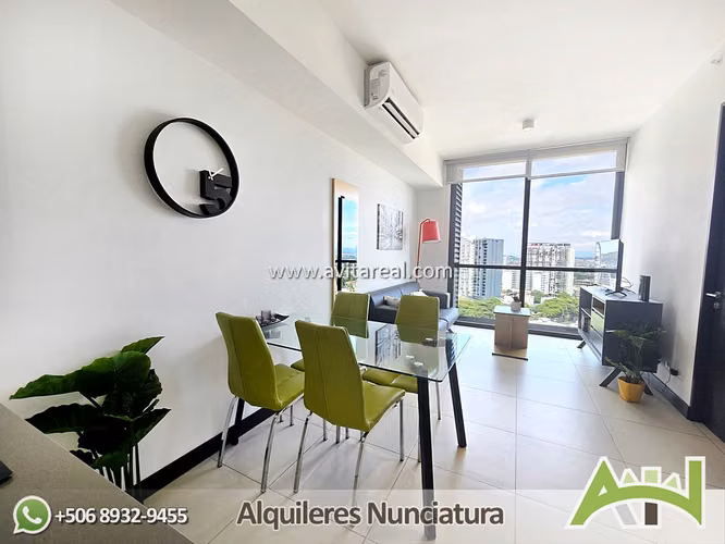 Apartamento amueblado de 1 habitacion | Torre Rohrmoser - Imagen 13