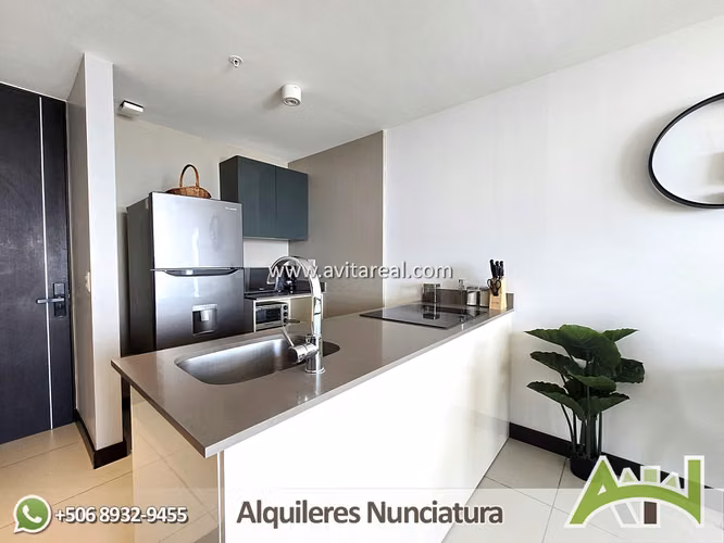 Apartamento amueblado de 1 habitacion | Torre Rohrmoser - Imagen 4