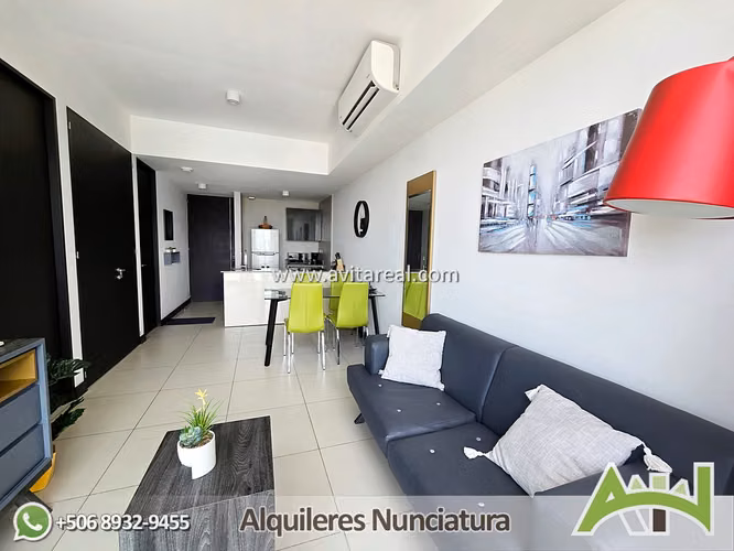 Apartamento amueblado de 1 habitacion | Torre Rohrmoser - Imagen 3