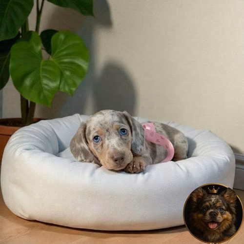 Cachorro Salchicha Miniatura Isabella / Miniature Dachshund Isabella disponible